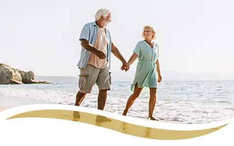 couple on beach