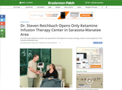 Dr. Steven Reichbach Opens Only Ketamine Infusion Therapy Center in Sarasota-Manatee Area